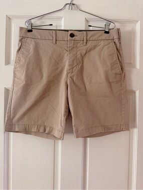 Express Men's Khaki Tan Chino Shorts